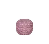 Pouf KAYSERI Rose Coton