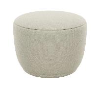Blomus Pouf Kuon beige H x Ø 45x48cm