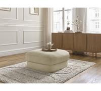Pouf LEONORE tissu bouclette beige BOBOCHIC Beige