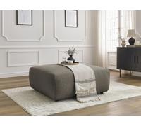 Pouf LUCIEN tissu lisse taupe BOBOCHIC Taupe