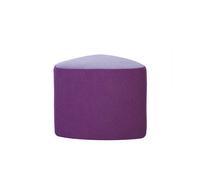 Pouf modulable Flower tissu non feu M1 - Violet