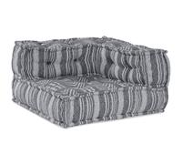 Pouf Modulable Vidaxl Gris 70x70x54 En Tissu