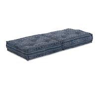 Pouf Modulable Vidaxl Indigo 70x70x36 En Tissu