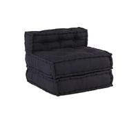 vidaXL Pouf modulaire Anthracite 70x70x54 Tissu, canapé, canapé Convertible, canapé Tissu, canapé modulable, Coussin Palette, canapé de Sol, Divan