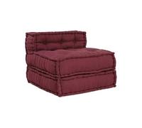 Pouf modulaire marron 70x70x54 tissu 4019030