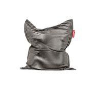 Pouf Original Slim Terry Noir Crème