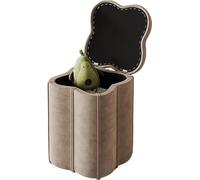 Pouf ottoman de rangement, supporte jusqu'à 150 kg, polyvalent pour le salon, la chambre à coucher et le couloir, couvercle fonctionnel pour un rangement caché