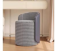 Pouf ottoman pivotant, tabouret rond rembourré pour salon, chambre à coucher, couloir