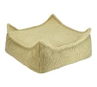 Pouf Ottoman Square Matcha molletonné