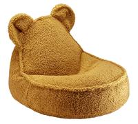 Teddy pouf pour enfant tissu en peluche Wigiwama - 4751030597928