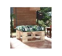 Bois de Pin Imprégné Canapé d'Angle Palette de Jardin Patio Terrasse vidaXL