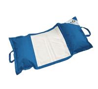 Pouf Piscine - Matelas Flottant Confortable, Soutien Ergonomique pour Haut et Bas du Corps, Résistant à l'eau & UV - 170x90 cm - Bleu pétrole - Déco Arts