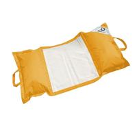 Pouf Piscine - Matelas Flottant Confortable, Soutien Ergonomique pour Haut et Bas du Corps, Résistant à l'eau & UV - 170x90 cm - Jaune Miel - Déco Arts