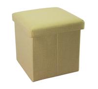 Pouf Pliable 30x30x30cm Ottoman Cube Foot Seat Stool Poire sièges gonflables