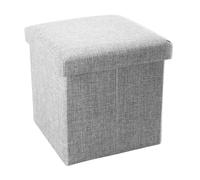 Pouf Pliable 30x30x30cm Ottoman Cube Foot Seat Stool Poire sièges gonflables