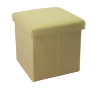 Pouf Pliable 38x38x38cm Ottoman Cube Foot Seat Stool Poire sièges gonflables