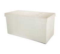 Pouf Pliable 78x38x38cm Ottoman Cube Banc Seat Stool Poire sièges gonflables