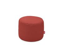 Pouf Point en Toile Recy Rouge Merlot