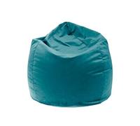 Pouf poire - bleu paon Jumbo Bag 14200v-34 Bleu