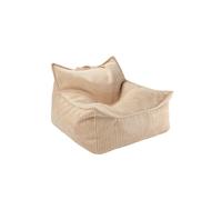 Pouf Poire Chambre Enfant - Fauteuil Comfortable En Velours Côtelé Brown Sugar TU