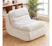 Pouf poire compressé - Petit canapé amovible pour le salon - Design moderne pour une assise confortable