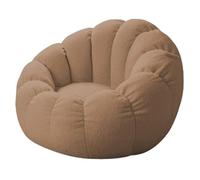 Pouf poire confortable sans rembourrage, housse de pouf pour adultes, moelleux, housse de pouf remplissable pour le salon pour ranger des jouets en peluche, C