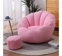 Pouf poire de taille personnelle pour adultes et adolescents - Parfait pour jouer, lire et se détendre - Fauteuil poire simple confortable