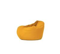 Pouf poire d'extérieur 130x115cm jaune OHAU