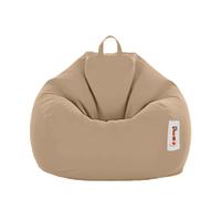 Pouf Poire D'extérieur 130x115cm Taupe Ohau Beige