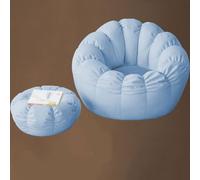Pouf poire en fausse fourrure pour adultes avec ottoman, moelleux et confortable avec rembourrage, canapé paresseux, coussin de sol avec accoudoirs pour la lecture, les jeux