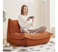 Pouf poire en mousse à mémoire de forme confortable en velours côtelé avec design ergonomique, parfait pour lire et se détendre dans le salon et la chambre à coucher