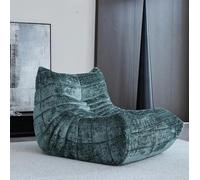 Pouf poire en tissu chenille avec mousse haute densité pour un confort ultime, parfait pour le salon, la chambre à coucher ou le bureau
