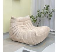 Pouf poire en tissu chenille avec mousse haute densité pour un confort ultime, parfait pour le salon, la chambre à coucher ou le bureau