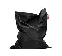 Pouf Poire Fatboy Original - Nylon Bean Bag Chair - Pouf Chambre Ado - Pouf Poire Adulte avec Remplissage - XXL Pouf Interieur - 180 x 140cm - Noir
