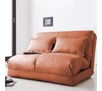 Pouf poire moderne de 90 cm, orange pour salon, chambre à coucher, salon, bureau, siège élégant au coin du feu pour plus de confort et de détente