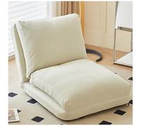 Pouf poire pliable en velours côtelé avec rembourrage en mousse extra épaisse, housse amovible et lavable en machine