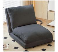 Pouf poire pliable en velours côtelé avec rembourrage en mousse extra épaisse, housse amovible et lavable en machine