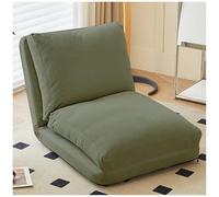 Pouf poire pliable en velours côtelé avec rembourrage en mousse extra épaisse, housse amovible et lavable en machine