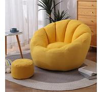Pouf poire - Pouf poire pour adultes et adolescents - Pouf simple de taille personnelle pour jouer, lire et se détendre - Solution d'assise polyvalente et confortable