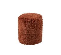 Pouf polyester cuivre h.50cm
