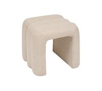 Atmosphera Pouf Sisco argile