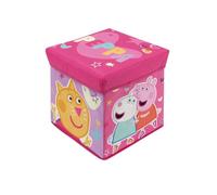 ARDITEX PP14451 Siège Range-tout Textile 30x30x30cm de EONE-Peppa Pig G