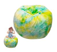 Pouf pour animaux en peluche 45,7 cm/68,6 cm de large poignée | Panier de rangement pour animaux en peluche, panier de rangement pour poupées, vêtements, oreillers, enfants, adultes, C5 F