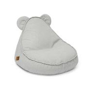Pouf pour enfants pour l'extérieur, Outzy Sakobag Teddy Gris clair
