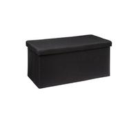 - Pouf & Rangement Classy 76cm Noir