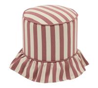 Atmosphera - Pouf Fiora Rond d.36cm Rose