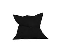 Pouf rectangulaire d'extérieur XXL 180x140cm noir MOKU
