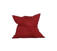 Pouf rectangulaire d'extérieur XXL 180x140cm rouge MOKU