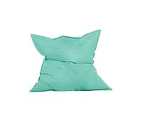Pouf rectangulaire d'extérieur XXL 180x140cm turquoise MOKU
