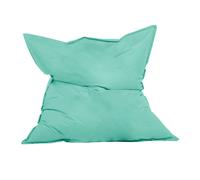 Pouf Rectangulaire D'extérieur Xxl 180x140cm Turquoise Moku Bleu
